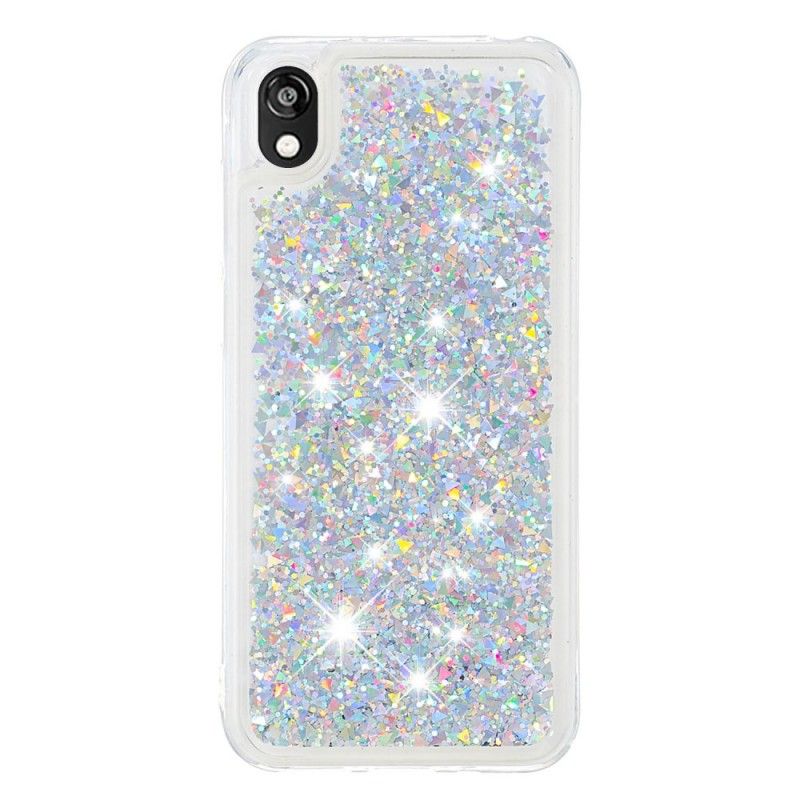 Cover for Huawei Y5 2019 Lyserød Jeg Er Glitter