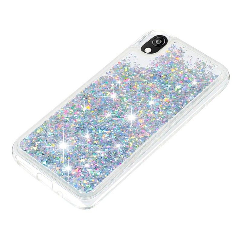 Cover for Huawei Y5 2019 Lyserød Jeg Er Glitter