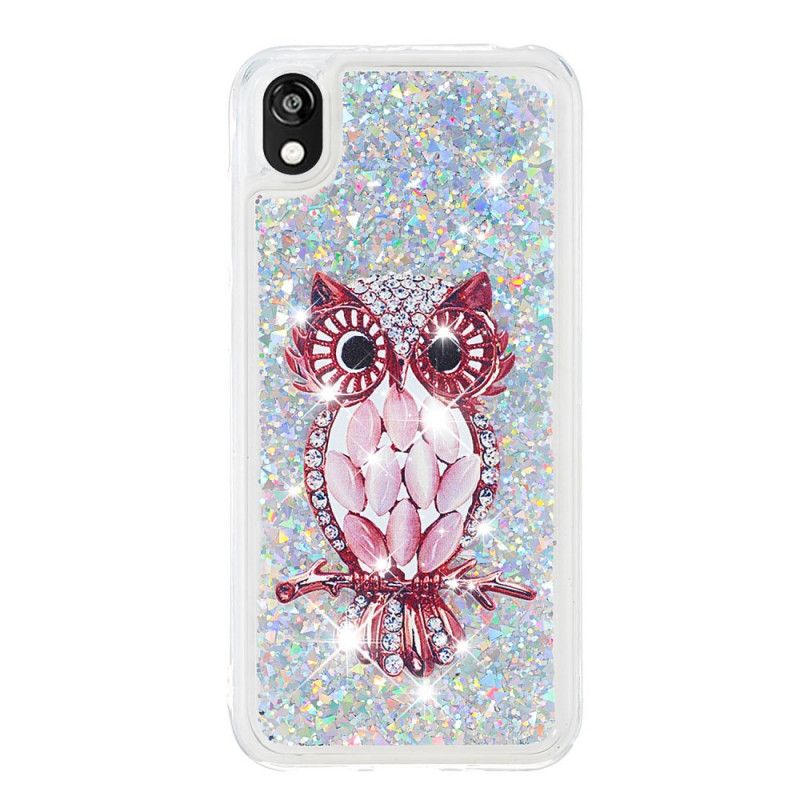 Cover for Huawei Y5 2019 Rich Glitter Miss Ugle