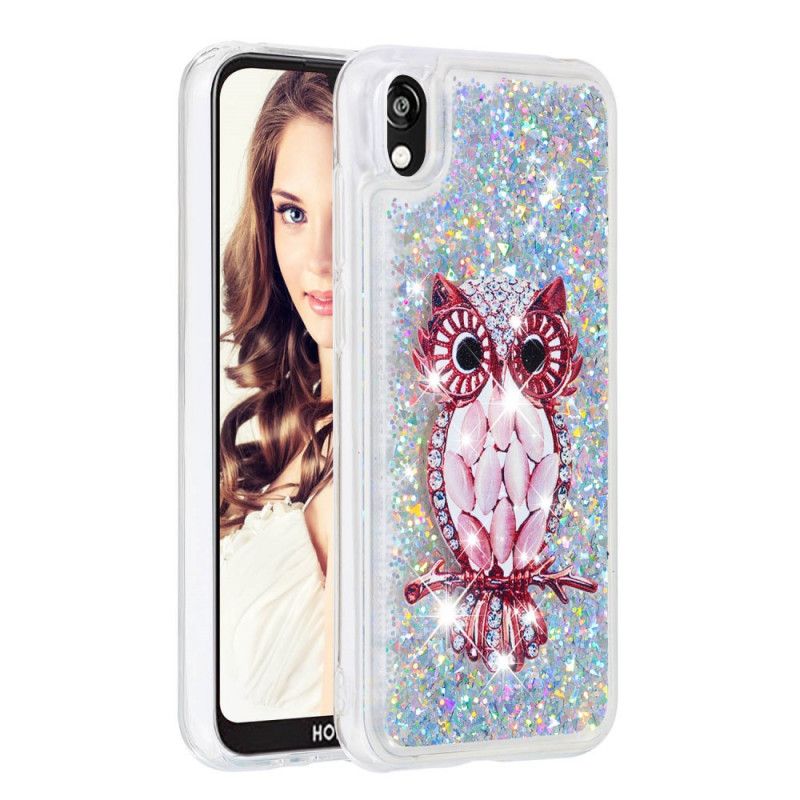 Cover for Huawei Y5 2019 Rich Glitter Miss Ugle