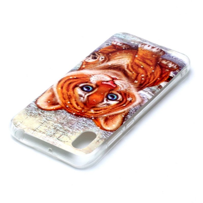 Cover Huawei Y5 2019 Baby Tiger Beskyttelse