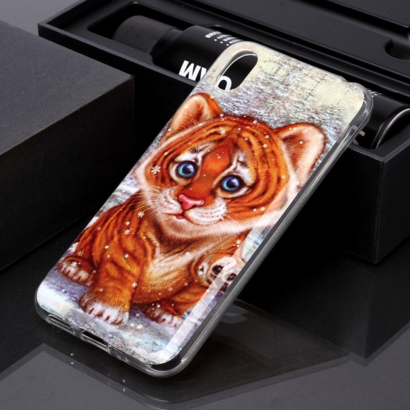 Cover Huawei Y5 2019 Baby Tiger Beskyttelse