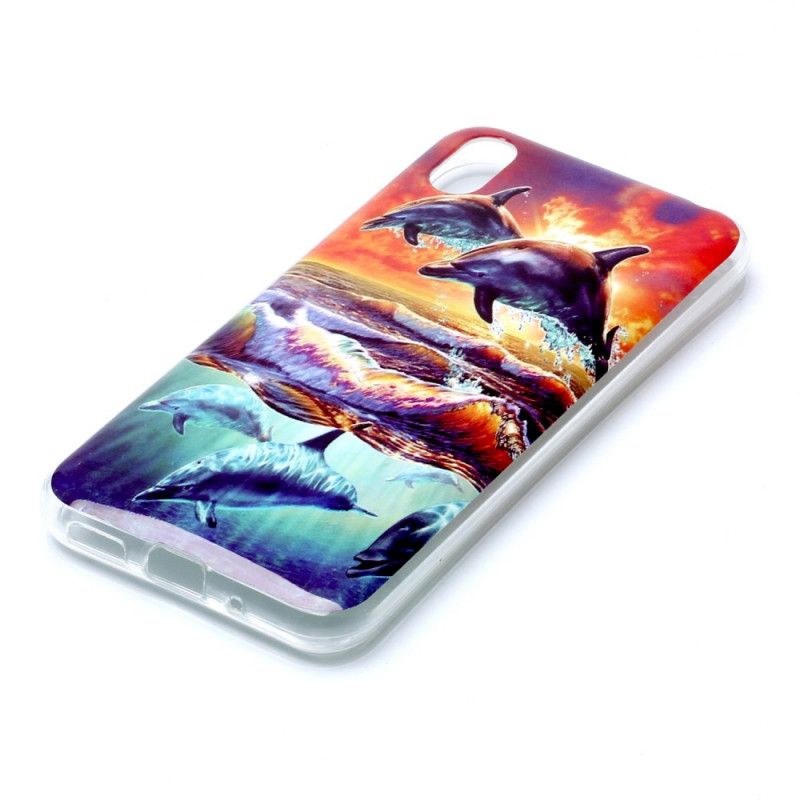 Cover Huawei Y5 2019 Delfiner I Naturen Beskyttelse