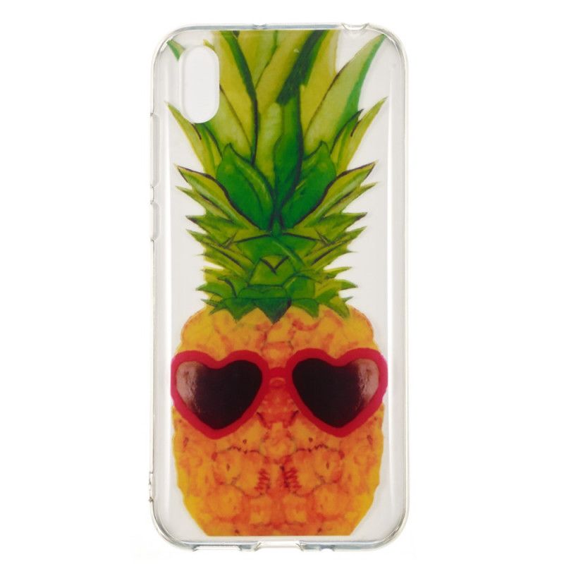 Cover Huawei Y5 2019 Gennemsigtig Inkognito Ananas Original