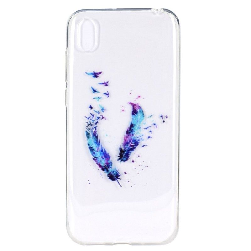 Cover Huawei Y5 2019 Gennemsigtige Fjer