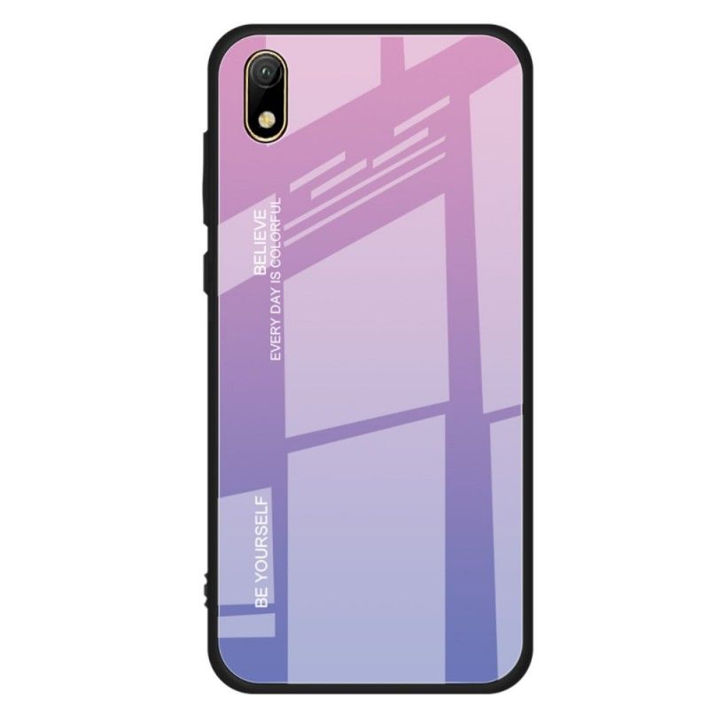 Cover Huawei Y5 2019 Rød Galvaniseret Farve Beskyttelse