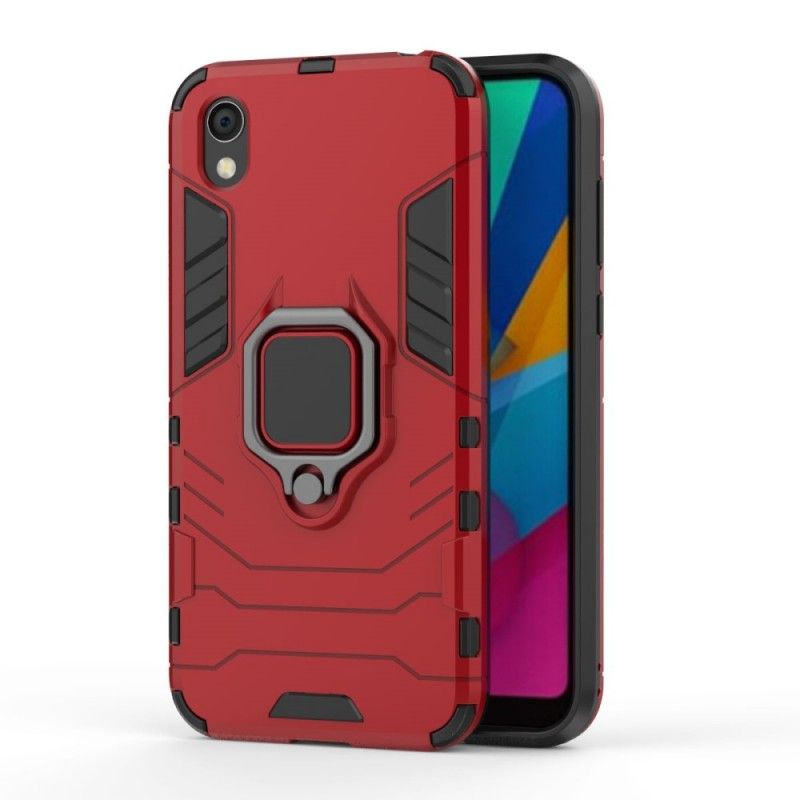 Cover Huawei Y5 2019 Sort Mobilcover Resistent Ring