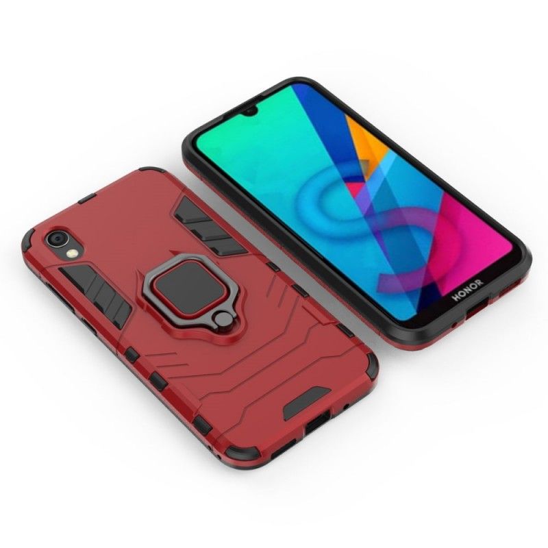 Cover Huawei Y5 2019 Sort Mobilcover Resistent Ring