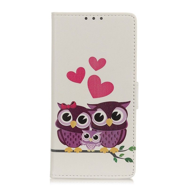 Flip Cover Huawei Y5 2019 Mobilcover Familie Af Ugler