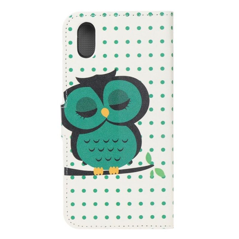 Flip Cover Huawei Y5 2019 Mobilcover Sovende Ugle