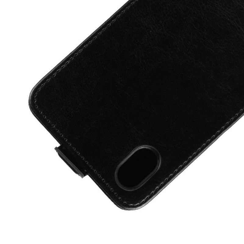 Flip Cover Huawei Y5 2019 Sort Mobilcover Sammenfoldelig