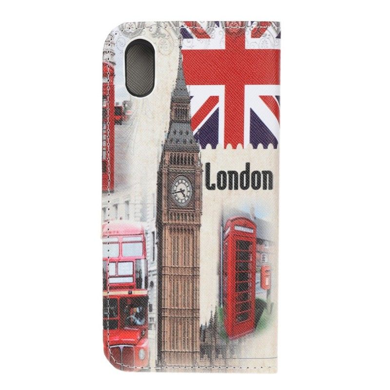 Flip Cover Læder Huawei Y5 2019 London Liv