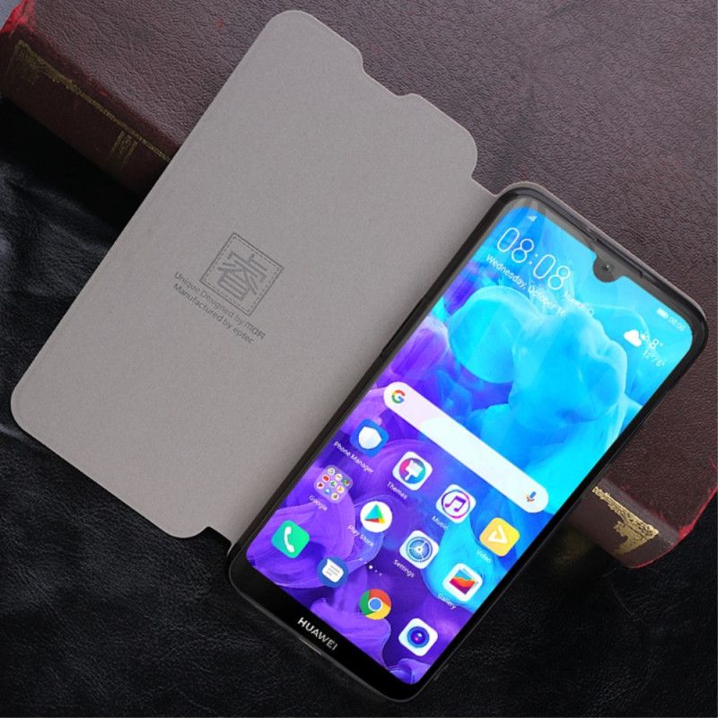 Læder Cover Huawei Y5 2019 Mofi