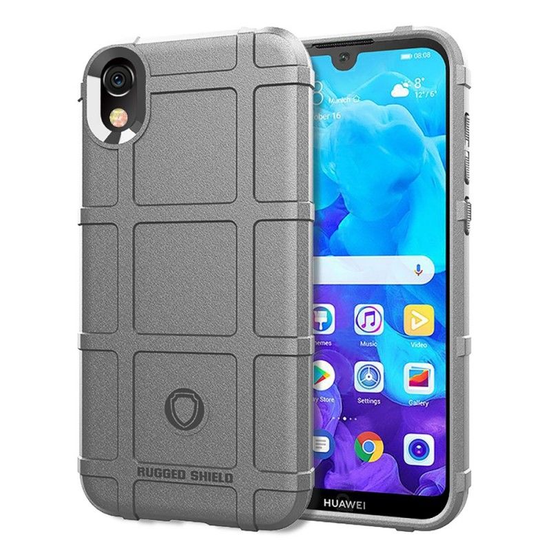 Cover for Honor 8S Sort Robust Skjold