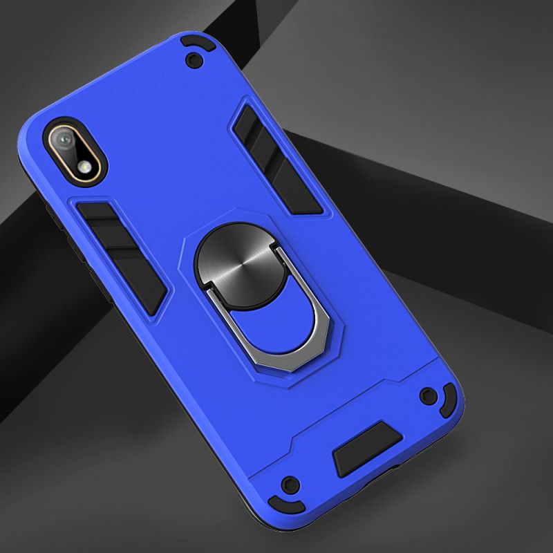 Cover Honor 8S Sort Premium Support Ring Beskyttelse