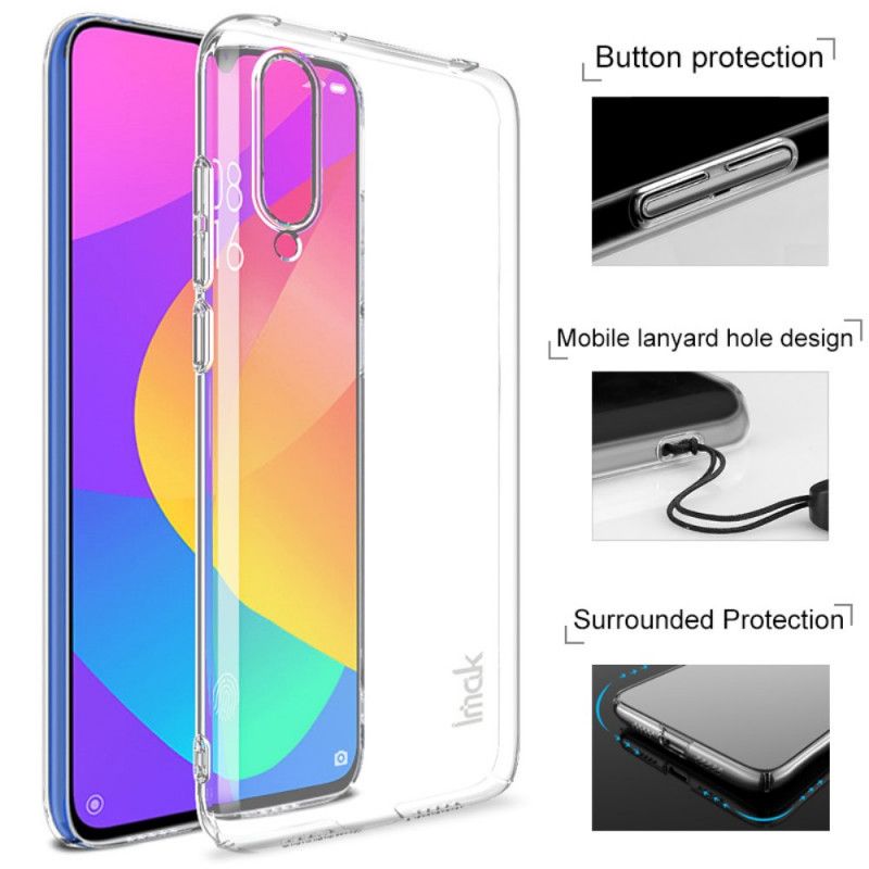 Cover for Xiaomi Mi 9 Lite Gennemsigtig Imak