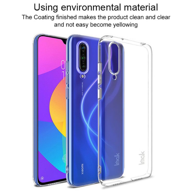 Cover for Xiaomi Mi 9 Lite Gennemsigtig Imak