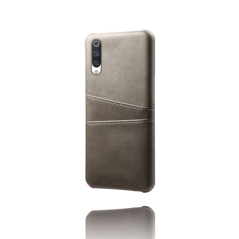 Cover for Xiaomi Mi 9 Lite Rød Kortholder