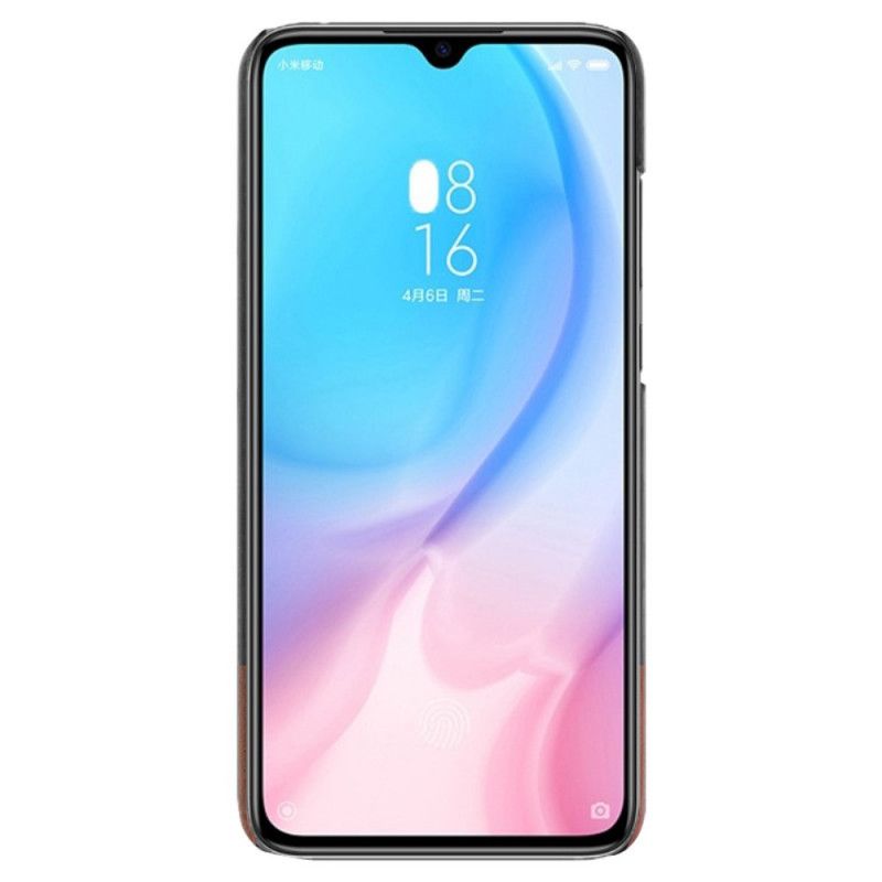 Cover for Xiaomi Mi 9 Lite Sort Imak Ruiyi Serie Læder Effekt