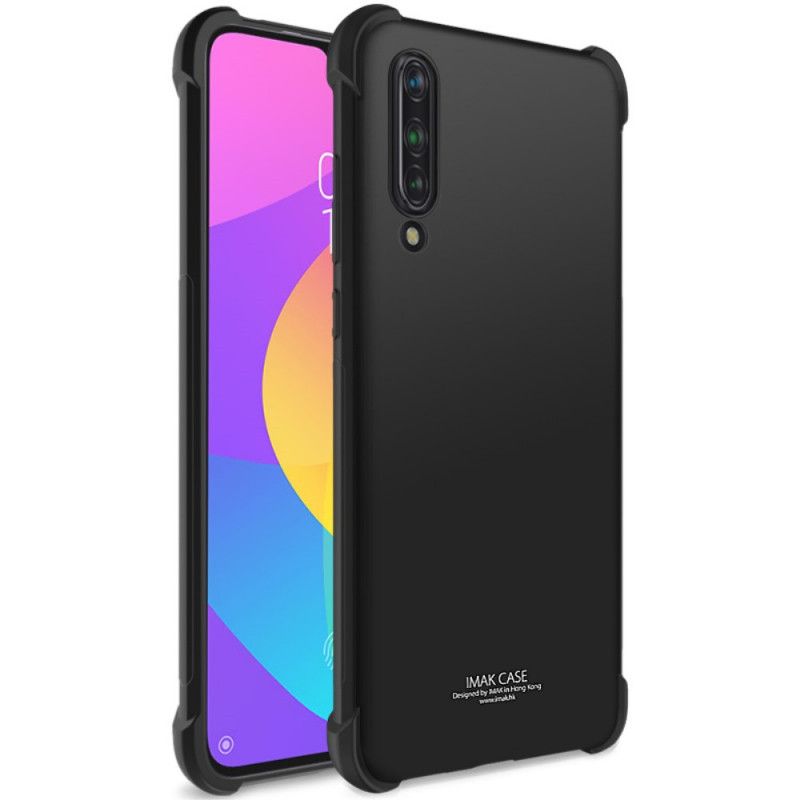 Cover for Xiaomi Mi 9 Lite Sort Med Imak Skærmfilm