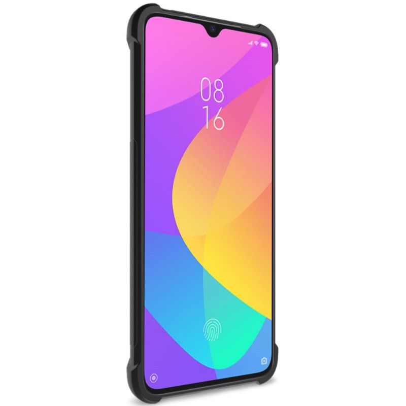 Cover for Xiaomi Mi 9 Lite Sort Med Imak Skærmfilm