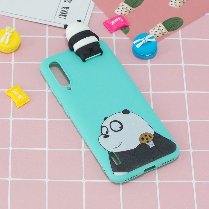 Cover Xiaomi Mi 9 Lite 3D Panda Og Cookies Original