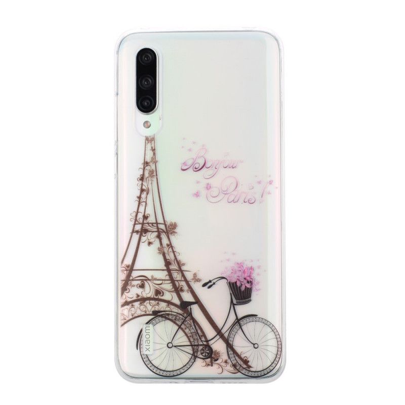 Cover Xiaomi Mi 9 Lite Gennemsigtig Hej Paris