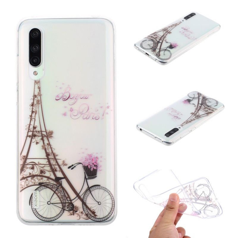 Cover Xiaomi Mi 9 Lite Gennemsigtig Hej Paris