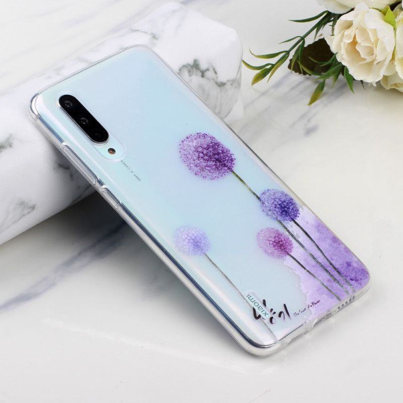 Cover Xiaomi Mi 9 Lite Gennemsigtige Farvede Mælkebøtter Beskyttelse