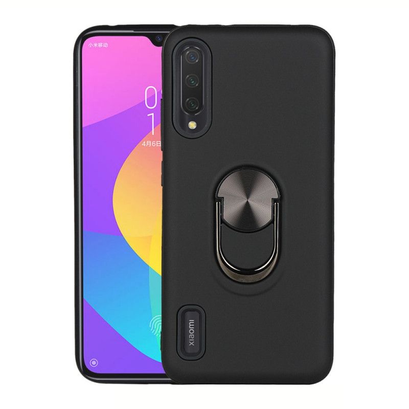 Cover Xiaomi Mi 9 Lite Sort Aftagelig Med Støttering Original