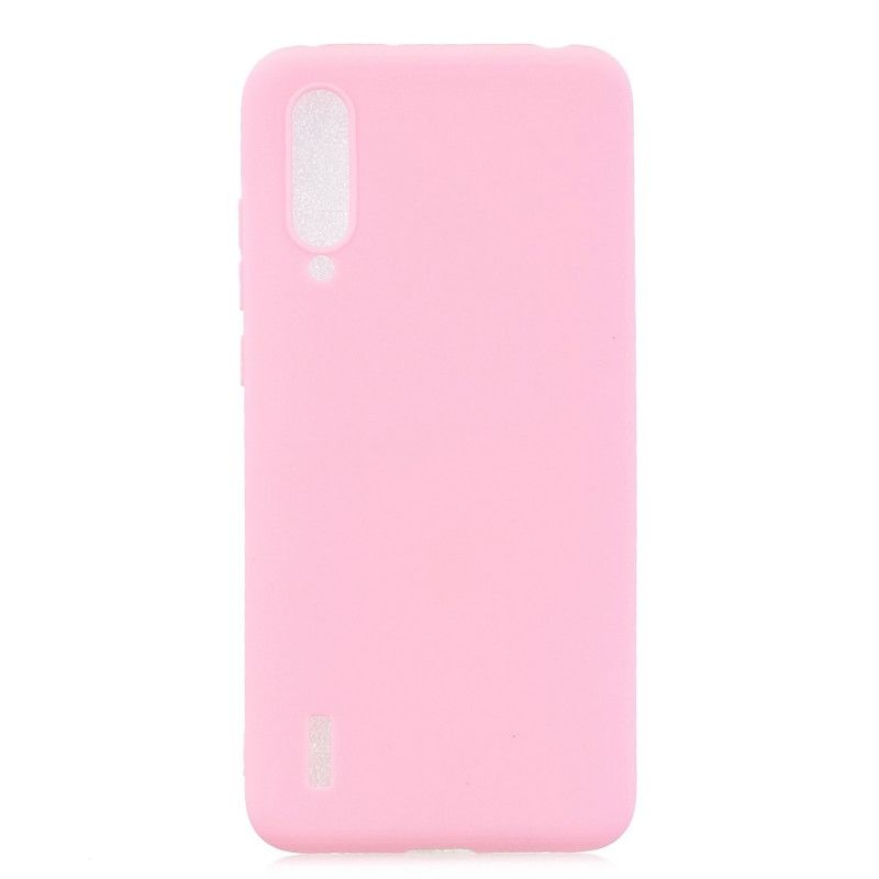 Cover Xiaomi Mi 9 Lite Sort Fleksible Slikfarver I Silikone