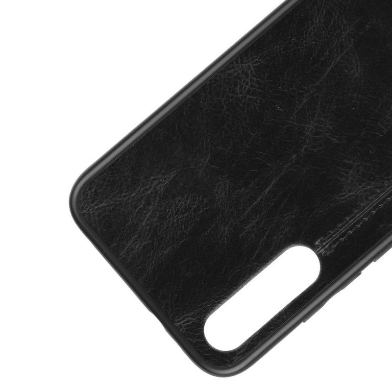 Cover Xiaomi Mi 9 Lite Sort Syet Lædereffekt