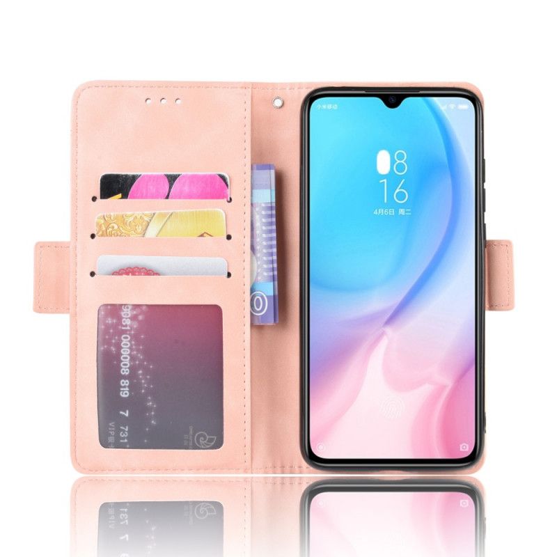 Flip Cover Læder for Xiaomi Mi 9 Lite Sort Førsteklasses Multikort