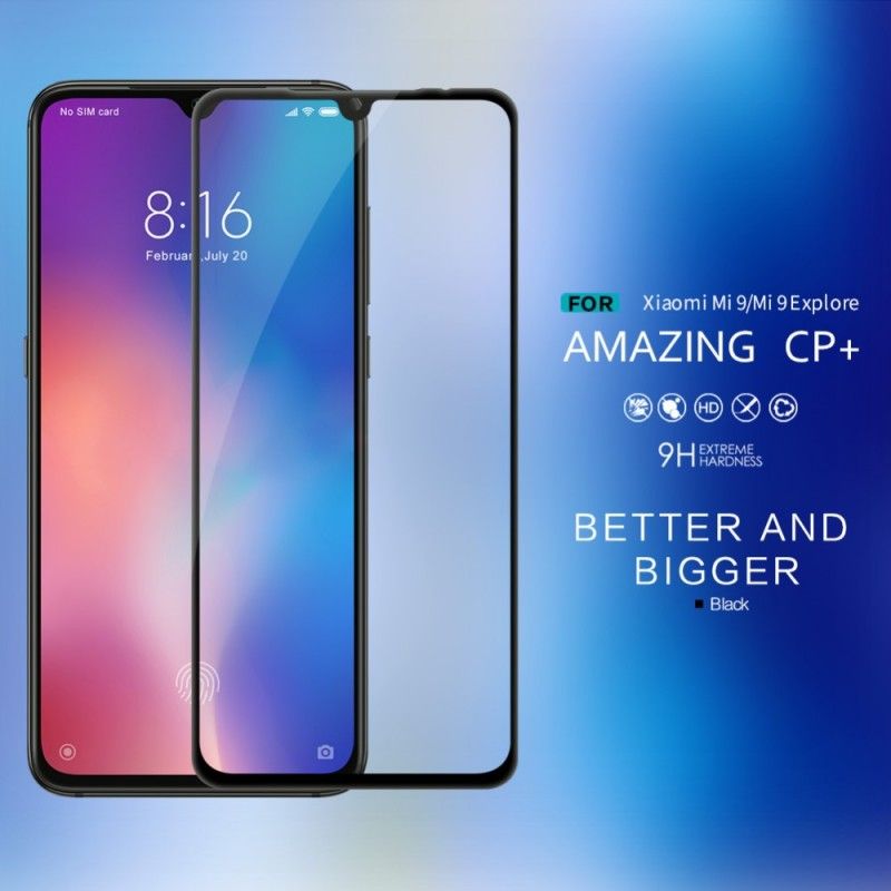 Betræk Af Hærdet Glas Xiaomi Mi 9 Nillkin