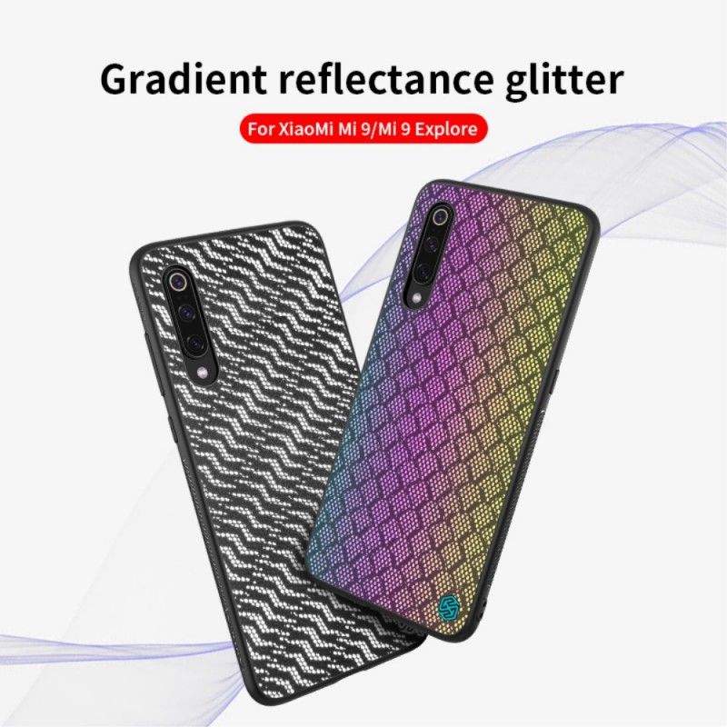 Cover for Xiaomi Mi 9 Sort Blændende Nillkin