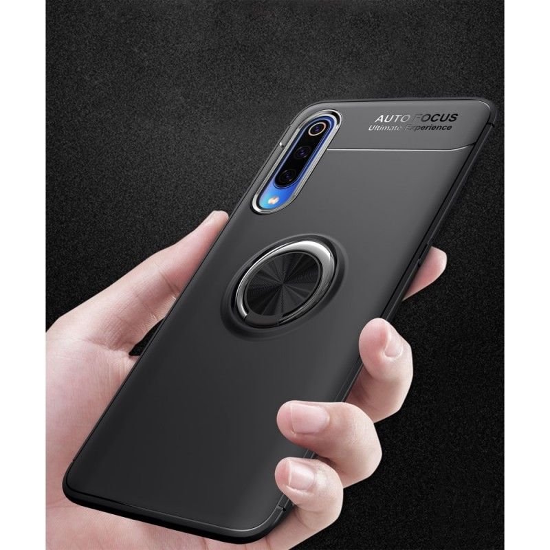 Cover for Xiaomi Mi 9 Sort Roterende Ring