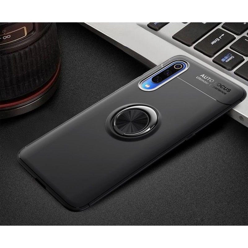 Cover for Xiaomi Mi 9 Sort Roterende Ring