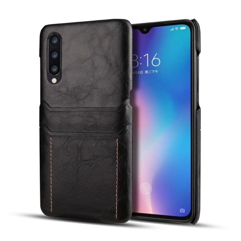 Cover Xiaomi Mi 9 Dobbelt Kortholder