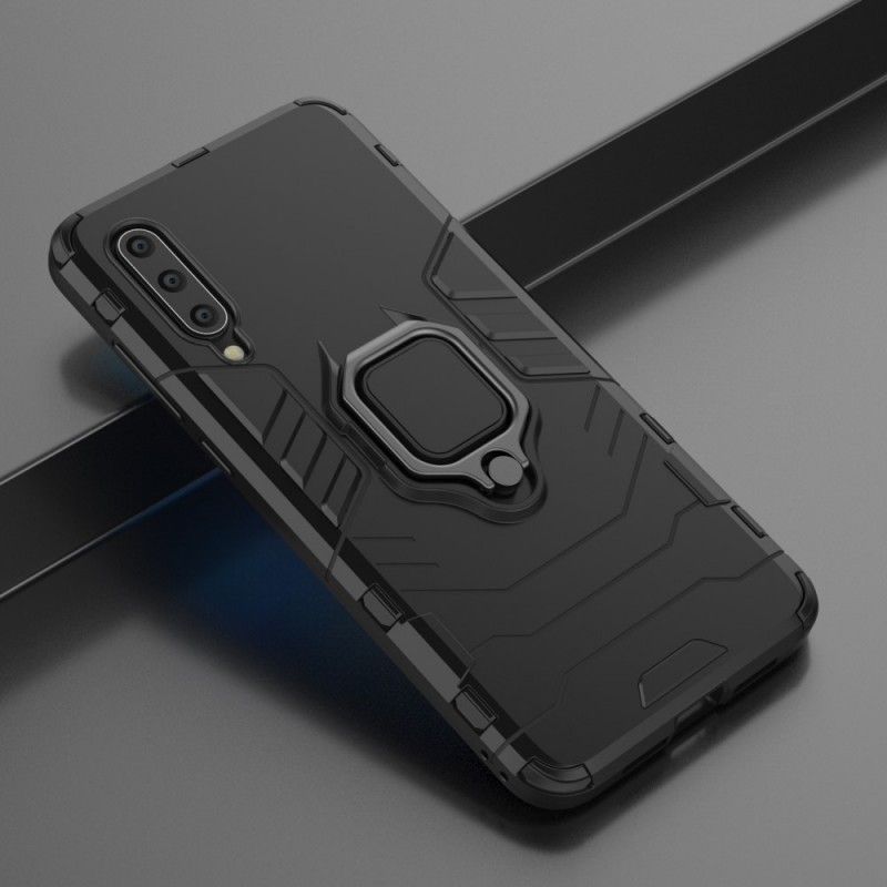 Cover Xiaomi Mi 9 Sort Resistent Ring