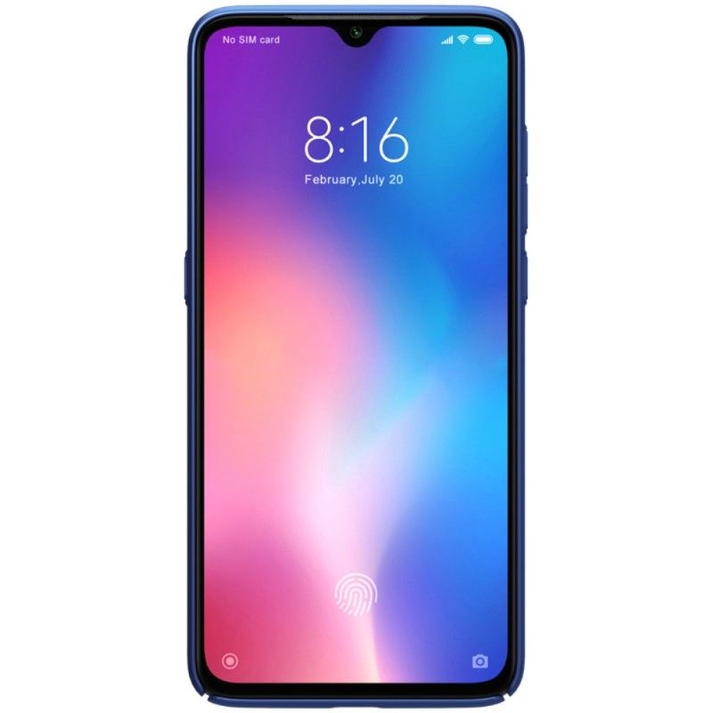 Cover Xiaomi Mi 9 Sort Stiv Frostet Nillkin