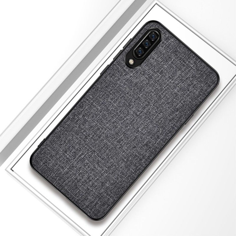 Cover Xiaomi Mi 9 Sort Stoftekstur