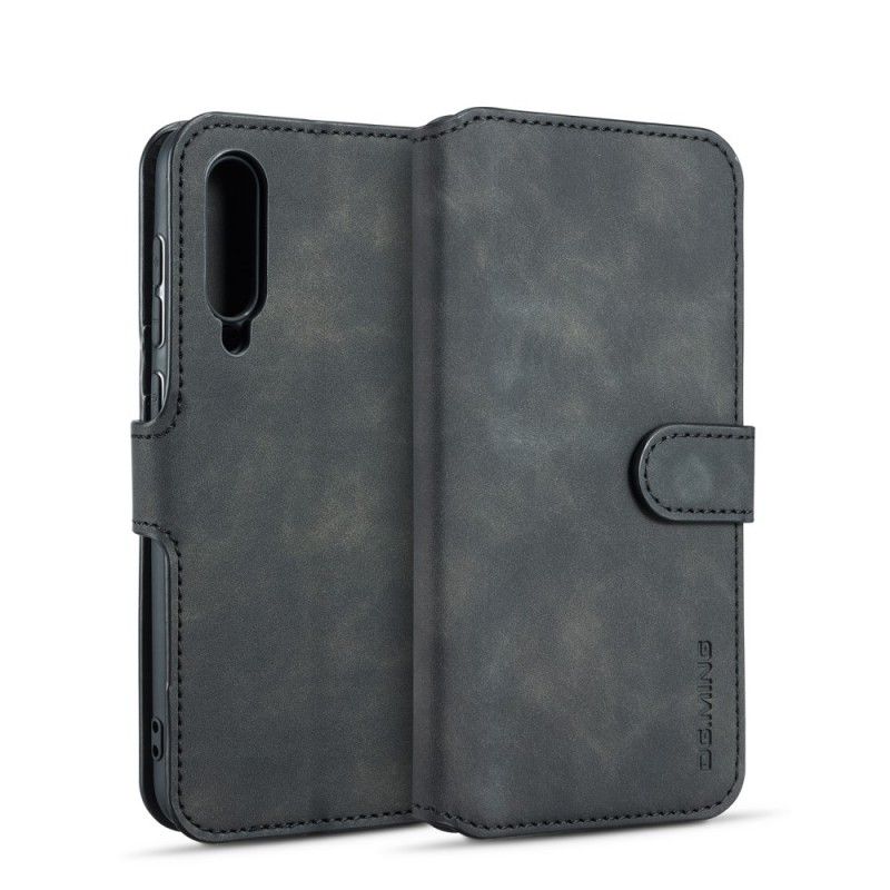 Flip Cover Læder for Xiaomi Mi 9 Sort Retro Dg.Ming