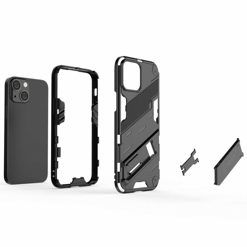 Cover iPhone 13 Mini Aftagelig Støtte To Håndfri Positioner