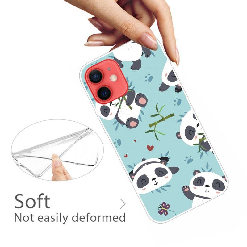 Cover iPhone 13 Mini Flok Pandaer