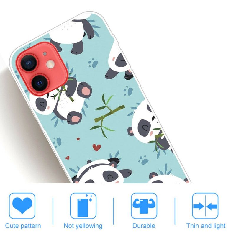 Cover iPhone 13 Mini Flok Pandaer