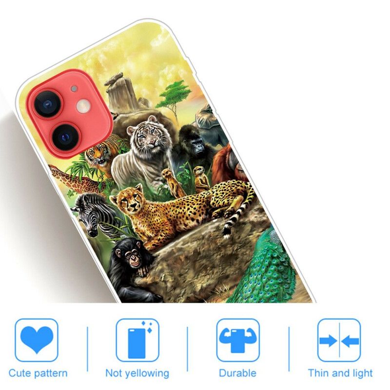 Cover iPhone 13 Mini Safaridyr