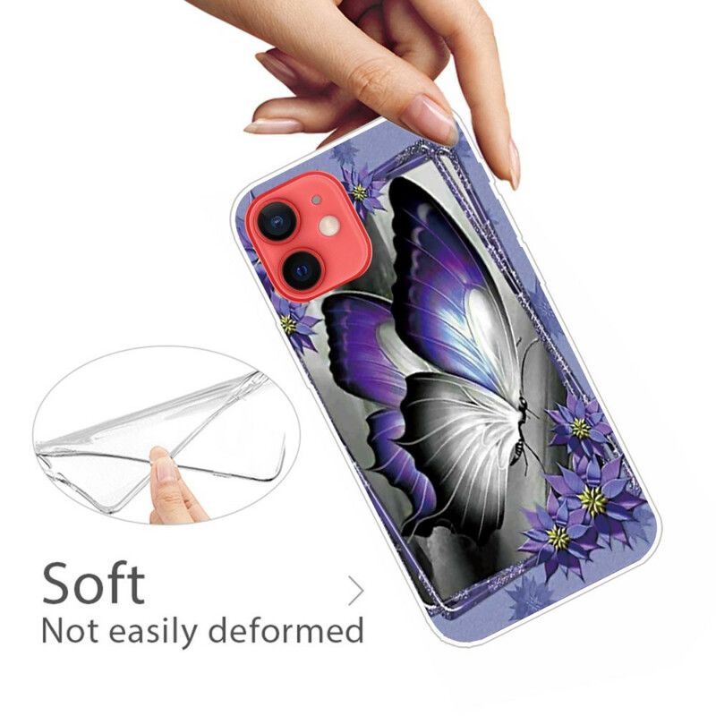 Cover iPhone 13 Mini Telefon Etui Royal Butterfly