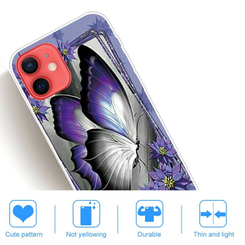 Cover iPhone 13 Mini Telefon Etui Royal Butterfly