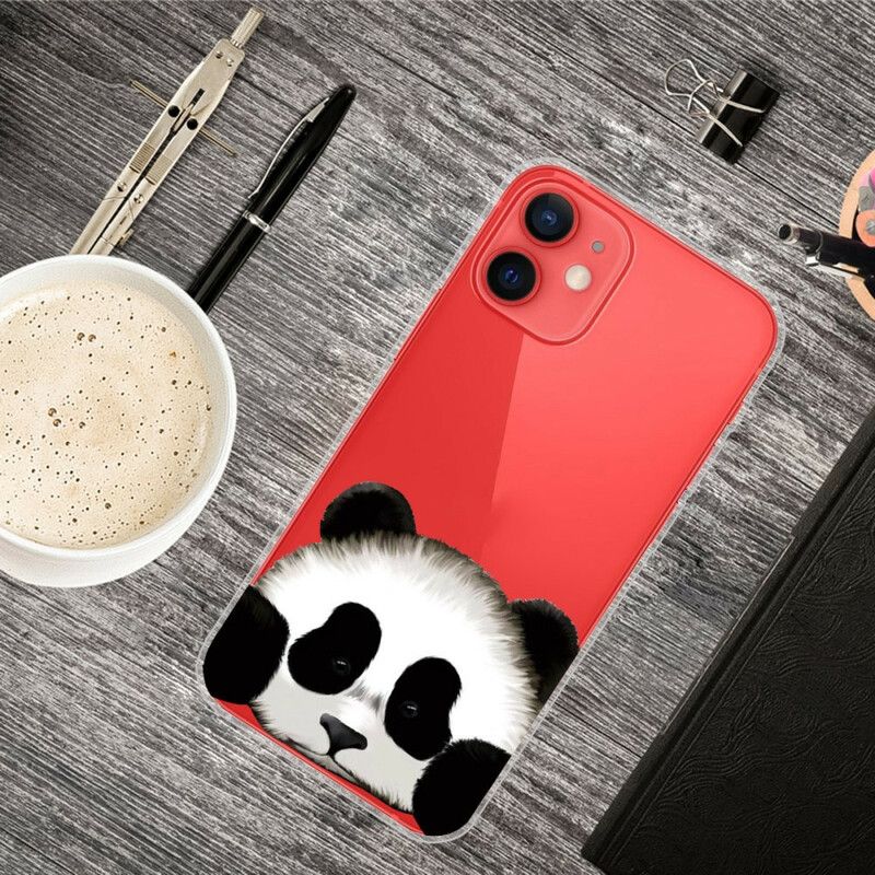 Cover iPhone 13 Mini Transparent Panda