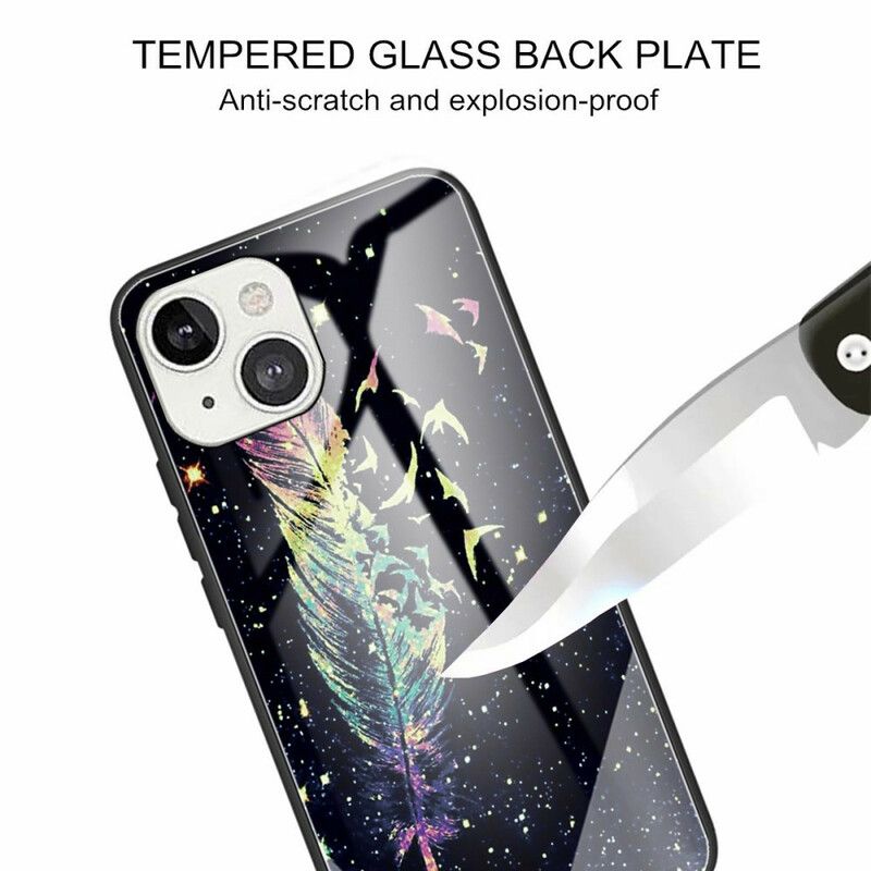 Cover Til iPhone 13 Mini Fjerhærdet Glas